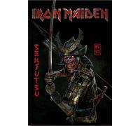 IRON MAIDEN - SENJUTSU POSTER 24x36 - 85729