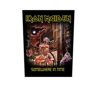 Iron Maiden Somewhere In Time ufficiale 30x36x27cm Toppa posteriore Patch