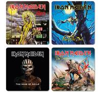 Iron Maiden Sottobicchiere Pack (4) Kkl