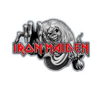 Iron Maiden Spilla in metallo Number Of The Beast Ufficiale