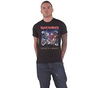Iron Maiden - T-Shirt # L Black Unisex # Legacy Of The Beast