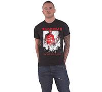 Iron Maiden - T-Shirt # L Black Unisex # The Wicker Man Smoke