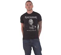 Iron Maiden - T-Shirt # M Unisex Black # The Book Of Souls White Contrast