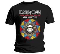 Iron Maiden - T-Shirt # S Black Unisex # Book Of Souls Live Chapter