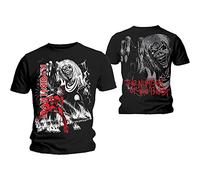 Iron Maiden - T-Shirt # S Black Unisex # Number Of The Beast Jumbo