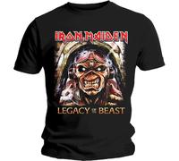Iron Maiden - T-Shirt # S Unisex Black # Legacy Aces