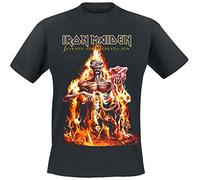 Iron Maiden T-Shirt Seventh Son da uomo in nero
