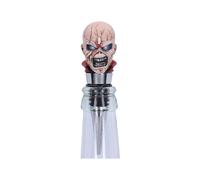 Nemesis Now Tappo per bottiglia con licenza ufficiale Iron Maiden The Trooper, argento, 10 cm