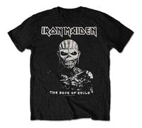 Iron Maiden The Book Of Souls White Contrast autorizzato Uomo maglietta