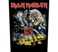 Iron Maiden Toppa posteriore Number of The Beast Nero