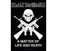 Iron Maiden Un Problema Di Vita E Morte Grande Poster In Tessuto 1100Mm X 700Mm