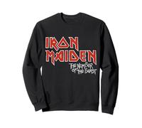 Iron Maiden _Vintage Stacked NOTB Logo Felpa