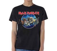 Iron Maiden Wasted Years Circle autorizzato Uomo maglietta