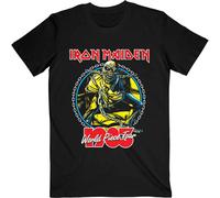 Iron Maiden World Piece Tour '83 V.2. autorizzato Uomo maglietta
