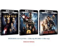 IRON MAN 1+2+3 (3 Film - 3 Blu-ray 4K UHD + 3 Blu-ray)