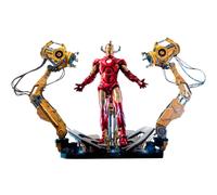 Iron Man 2 Mark IV Deluxe con Gantry in scala 1:4 Action Figure altamente collez