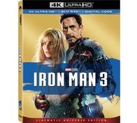 IRON MAN 3 (4K UHD Blu-ray) Robert Downey Gwyneth Paltrow Don Cheadle Guy Pearce