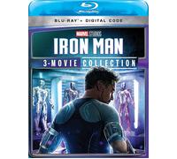 IRON MAN 3-MOVIE COLLECTION (Blu-ray) Robert Downey Jr. Gwyneth Paltrow