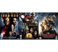 Iron Man 3 Movie Collection DVD - Iron Man, Iron Man 2, Iron Man 3 DVD - Iron Man Trilogy DVD