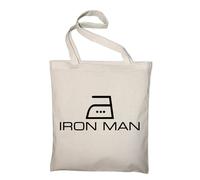 Iron Man Borsa In Tela Divertente Triathlon Marathon Casalingo