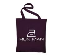 Iron Man Borsa In Tela Divertente Triathlon Marathon Casalingo