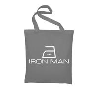 Iron Man Borsa In Tela Divertente Triathlon Marathon Casalingo
