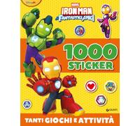 Iron Man e i suoi fantastici amici. 1000 stickers. Tanti giochi e attività. Ediz. a colori