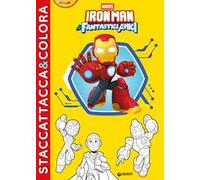 Iron Man e i suoi fantastici amici. Staccattacca&colora. Con adesivi. Ediz. a colori