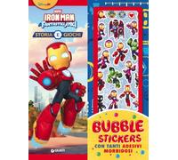 Iron Man e i suoi fantastici amici. Storia e giochi. Bubble stickers. Ediz. a colori. Con Adesivi