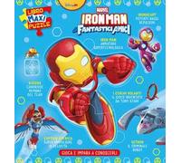 Iron Man. Gioca e impara a conoscerli. Libro maxi puzzle. Ediz. a colori