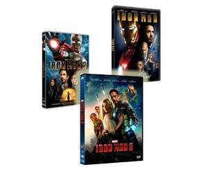IRON MAN - La Trilogia (3 DVD) con Robert Downey Jr., Gwyneth Paltrow