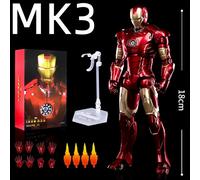 IRON MAN LEGENDS MARVEL AVENGERS MARK EROE SUPEREROI SPIDER MAN IRONMAN 18cm