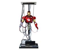 Iron Man Mark III Construction Version Figura da collezione dettagliata in scala