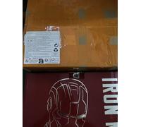 Iron-Man MK 5 - Casco elettronico indossabile: con controllo vocale e telecomando, occhi LED ed effetti sonori, perfetto come oggetto di scena e figura di supereroe per adulti collezionisti, regalo