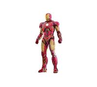 Iron Man Movie Masterpiece Diecast Action Figure 1/6 Iron Man Mark VI (Fracta...
