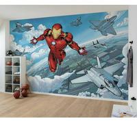 Iron Man Murale Gigante Misura Foto Carta da Parati 2.8x4 M Marvel Ventola Gift