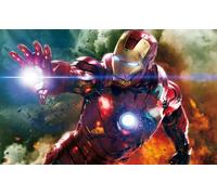Iron Man Poster The Avengers Art Deco Comic Grande Stampa Cameretta Supereroe