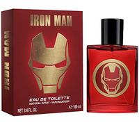 Iron Man - Profumo per bambini in bottiglia di vetro fresco (30 ml) - Regalo Marvel per ragazzi, profumo per bambini