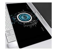 Iron Man Tappetino Mouse Gaming, Grande Anime Mouse Pad XXL 800x300mm Confortevole, Lavabile, 3mm Antiscivolo Tappetino per mouse Scrivania Supporto per Ufficio, Adatto per computer e PC, H