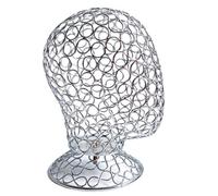 Iron Mannequin Head Parrucche Con Iron Texture Parrucche Supporto Display Per La Visualizzazione Di Vari Copricapo