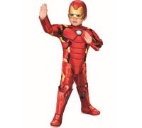 Iron ManRagazzi Deluxe Muscoli Costume