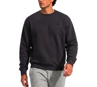 Iron Mountain IMSWT205 Felpa con Collo a Girocollo per Uomo Filato Riciclato, Ecologica, Anti-Pilling, Flessibile, Confortevole e con Morbido Rivestimento in Pile, Carbone mélange, 4XL