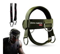 Iron Neck Alpha Harness - Advanced regolabile testa e sottogola - Ultimate Neck Trainer per casa e palestra