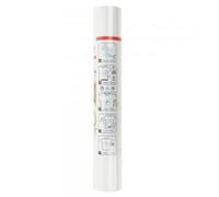 Iron-On Pu 30,5 x 122 cm opaco bianco