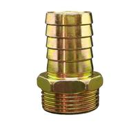 Iron Pipe Fitting 19mm Color Plating Hose Barb Tail 3/4" BSP Male Connector Joint Coupler Adapter