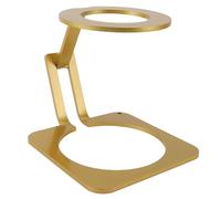 Iron Portable Portatura multifunzionale Vers Over Coffee Dripper Stand Support applicabile per le escursioni in campeggio