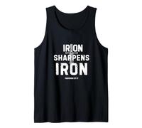 Iron Sharpens Iron Proverbs 27:17 Christian Spada Design Canotta