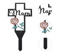 Iron Souvenir Cemetery Stake Stake Yard inserito decorazioni per il