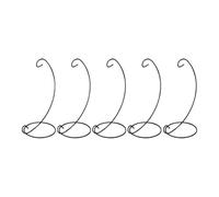 Iron Spiral Ornament Display Stand, Supporto per Piante, Ferro Appeso Stand Titolare Rack per Appendere Vetro, Globo Aria, Pianta, Terrario(5 pezzi)