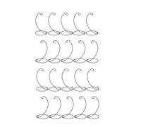 Iron Spiral Ornament Display Stand, Supporto per Piante, Ferro Appeso Stand Titolare Rack per Appendere Vetro, Globo Aria, Pianta, Terrario (20 pezzi)